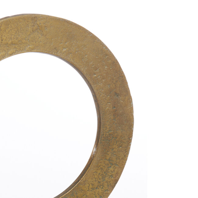 ORNAMENT ON BASE WAIWO BRONZE 25X10X39CM - Image 5