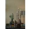 TEALIGHT PALET GLASS DARK OLIVE GREEN 8X8.5CM - Image 2