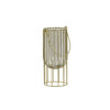 HURRICANE SIBANI GOLD GLASS 12X24CM