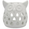 BURNER OWL CUT OUT WHITE 11.5X10.5X11.5CM