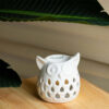 BURNER OWL CUT OUT WHITE 11.5X10.5X11.5CM - Image 2