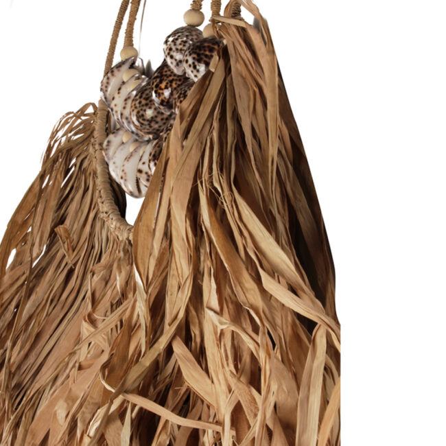 RAFFIA SHELL WALL DECOR 50X8X100CM - Image 2