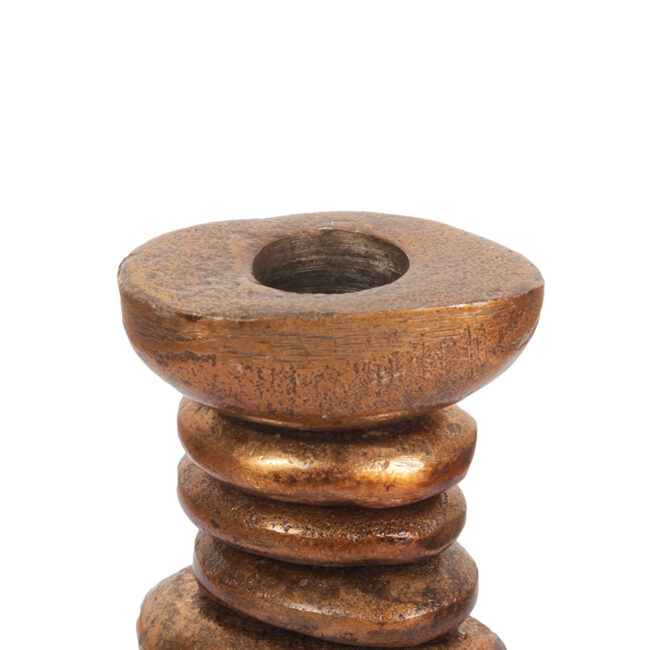 CANDLEHOLDER CAIRN 6X8X11CM - Image 4