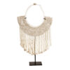SHELL NECKLACE STAND 30X10X50CM