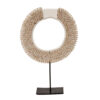 SHELL NECKLACE STAND 31X12X40CM