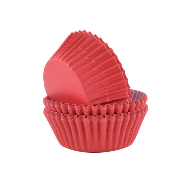 RED CUPCAKE CASES 60PCS - Image 3