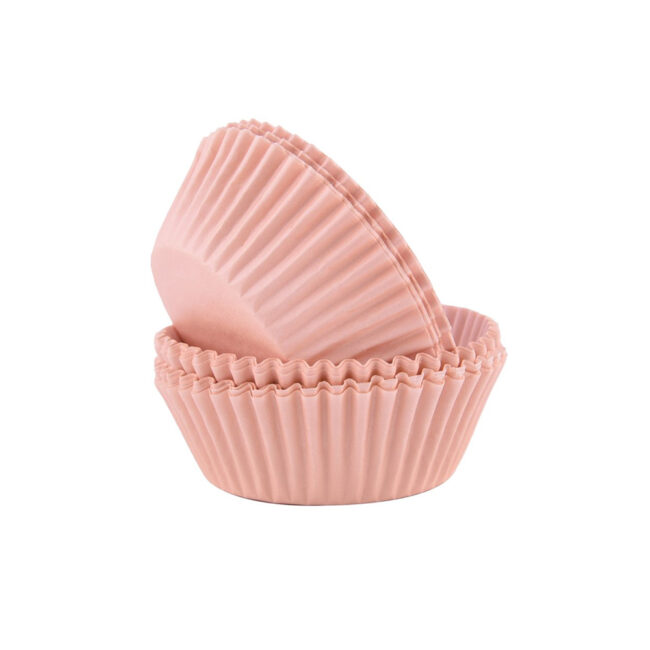 PEACH CUPCAKE CASES 60PCS - Image 3