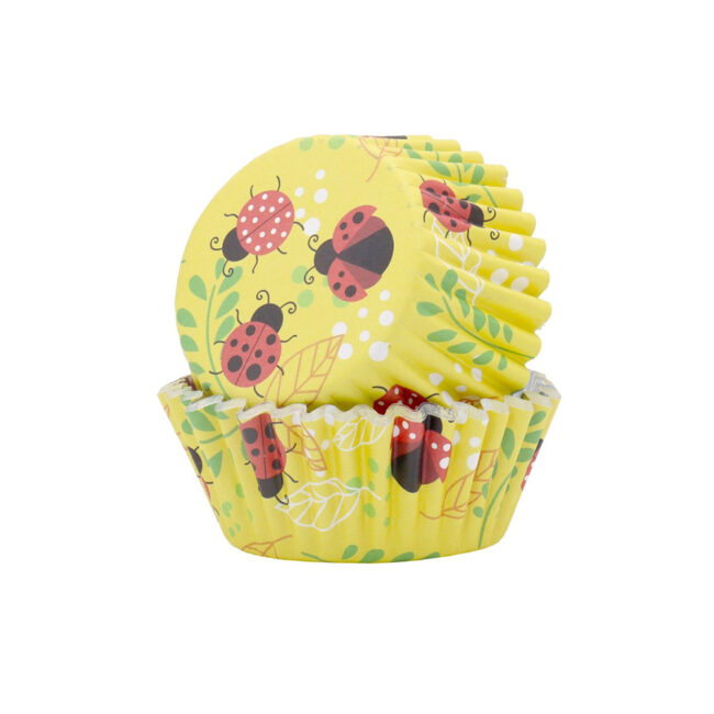 FOIL LINED LADYBIRD CUPCAKES CASES 30PCS - Image 3