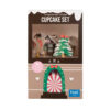 SET OF 24 CASES TOPPERS CUPCAKE GINGERBREAD CHRISTMAS