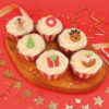 SET OF 6 CUPCAKE TOPPERS CHRISTMAS - Image 4