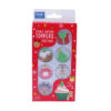 SET OF 6 CUPCAKE TOPPERS CHRISTMAS