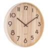WALL CLOCK PURE WALNUT 40CM - Image 2