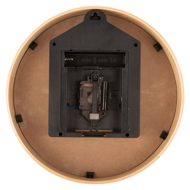 WALL CLOCK NATURAL CUCKOO BLACK 31.5CM - Image 4