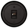 WALL CLOCK BELLE NUMBERS BLACK 35CM - Image 3