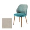 CHAIR LEX 46X56X85CM GUARD 05 (BOULEVARD) BEECH BLACK LEG