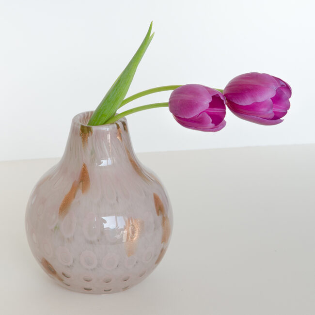 VASE LIZ PINK 15X15X17CM - Image 3