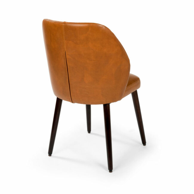 CHAIR LEX 46X56X85CM GUARD 01 (BOULEVARD) BEECH BLACK LEG - Image 4