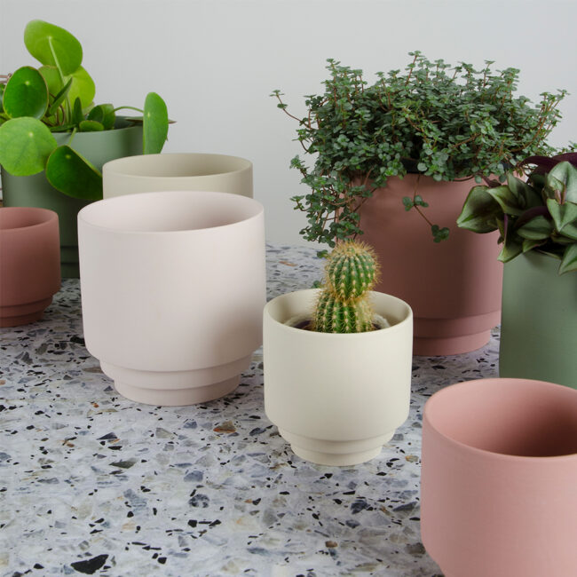 FLOWER POT NOLA PINK 15X15X15CM - Image 4