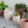 FLOWER POT NOLA TERRACOTTA 13X13X13CM - Image 5