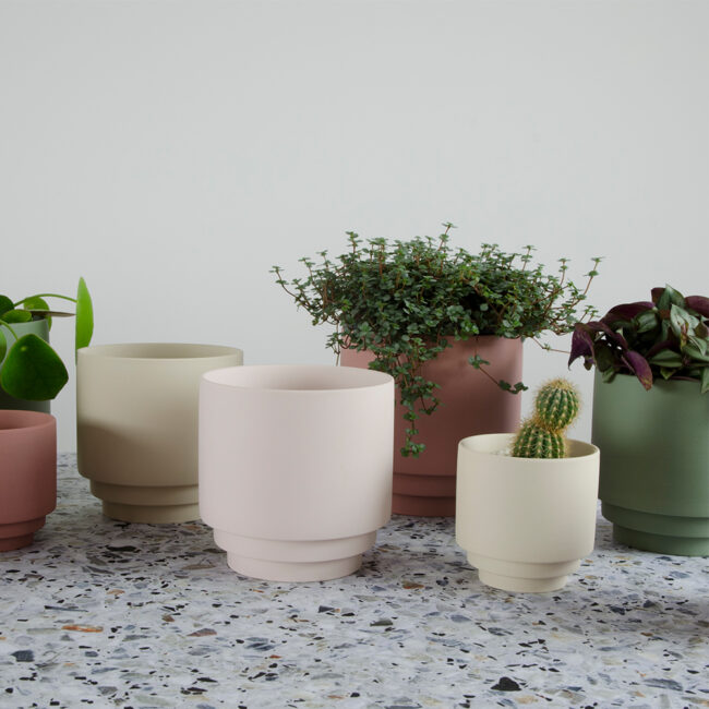 FLOWER POT NOLA PINK 15X15X15CM - Image 3