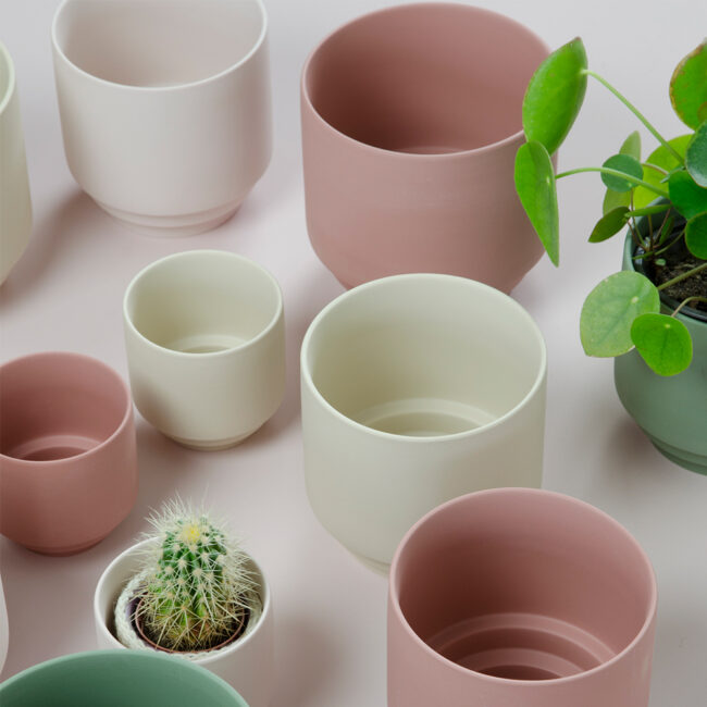 FLOWER POT NOLA PINK 13X13X13CM - Image 4