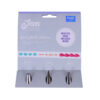 SET OF 3 JEM NOZZLES DOTS SHELLS PIPING TOOLS - Image 2