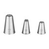 SET OF 3 JEM NOZZLES GRASS HAIR PIPING TIP