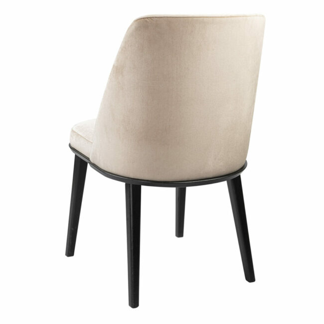 CHAIR OSLO 51X60X86CM SNEAK 01 (BOULEVARD) LEG BEECH BLCK - Image 4