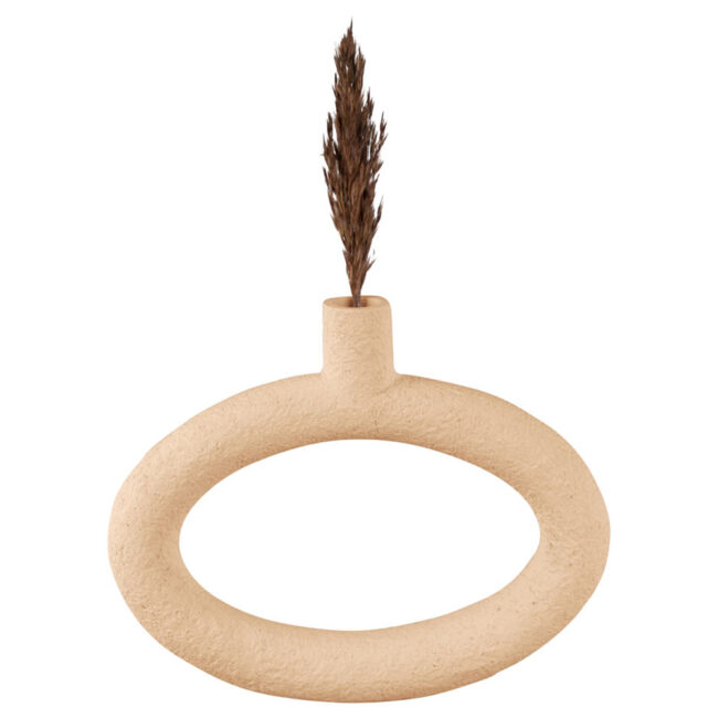 VASE RING OVAL POLYRESIN 21X25CM - Image 6