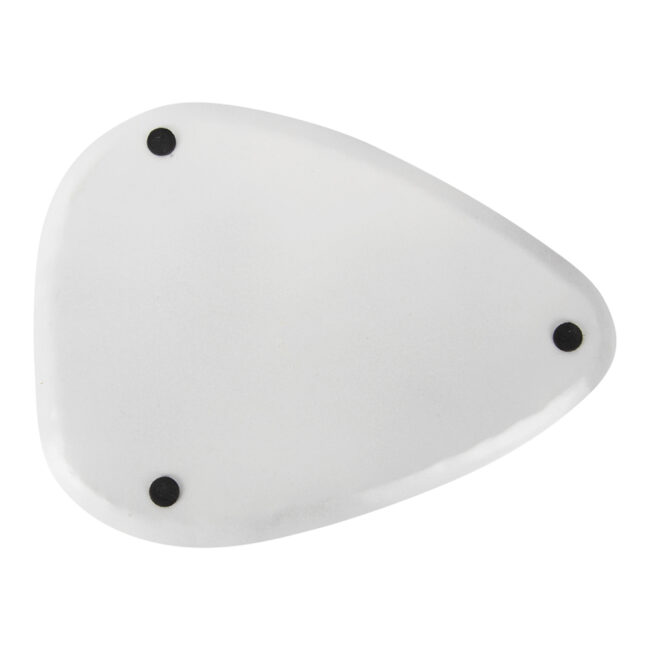 TRAY MARBLE LOOK IRON WHITE 19X25CM - Image 3