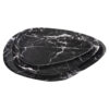 TRAY MARBLE LOOK IRON BLACK 26X29.5CM - Image 4