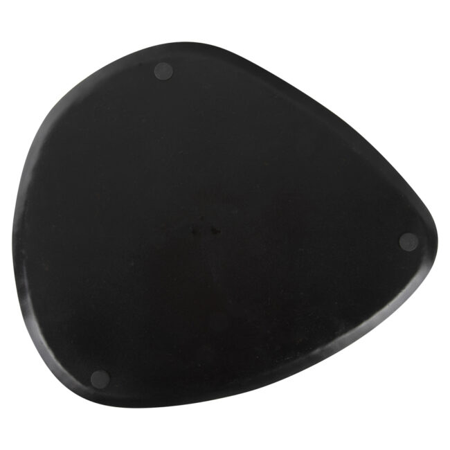 TRAY MARBLE LOOK IRON BLACK 26X29.5CM - Image 3