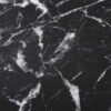 TRAY MARBLE LOOK IRON BLACK 26X29.5CM - Image 2