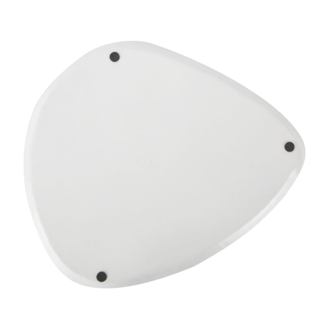 TRAY MARBLE LOOK IRON WHITE 26X29.5CM - Image 3