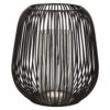 LANTERN ILLUMINATE IRON BLACK 20X21X20CM