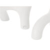 CANDLEHOLDER SWIRLS WHITE 35CM - Image 5