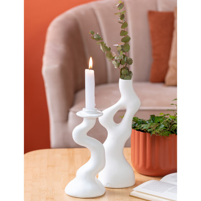 VASE ORGANIC SWIRLS 33CM - Image 3