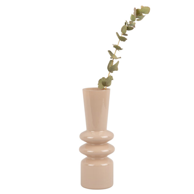 VASE SPARKLE STRAIGHT GLASS 20CM - Image 5