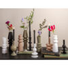 CANDLEHOLDER SPARKLE BUBBLE GLASS BLACK 16CM - Image 4