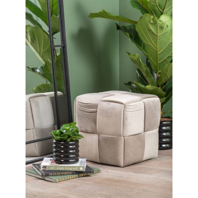 PLANT POT BOBBLY GLAZED CERAMIC BLACK 13CM - Image 4