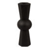 CANDLEHOLDER GEO COUNT BLACK 20CM