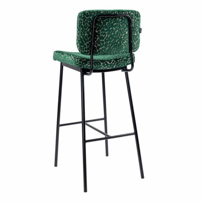 BAR CHAIR PARKER 45X56X103/65CM SNEAK 66 (BOULEVARD) LEG METAL BLCK - Image 5