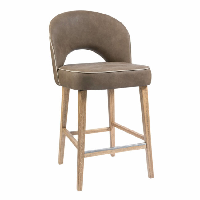 BAR CHAIR PEEL 52X57X95/65CM SILENT 1 (BOULEVARD) LEG BEECH BLCK - Image 4