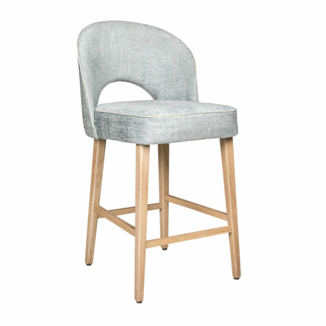 BAR CHAIR PEEL 52X57X95/65CM SILENT 1 (BOULEVARD) LEG BEECH BLCK - Image 3