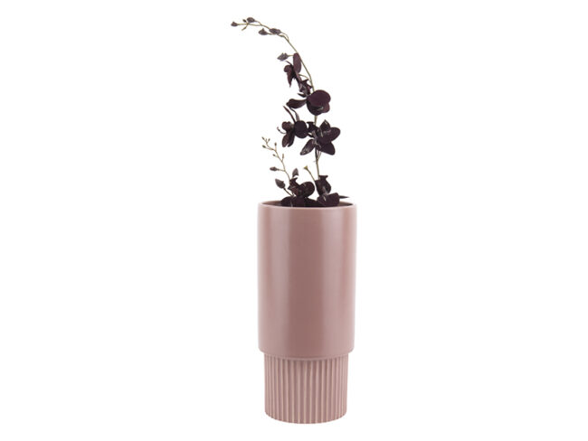 PLANT POT RIBBED MATT 26CM - Image 6