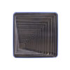 SET OF 19 STAINLESS STEEL SQUARE CUTTERS - Image 2
