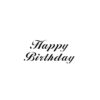 HAPPY BIRTHDAY STENCIL 6PCS - Image 2