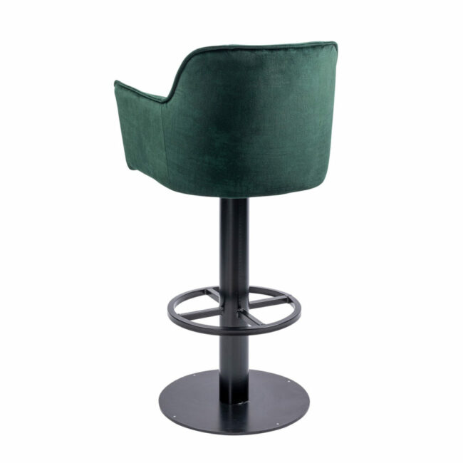 BAR CHAIR TASTY 55X56X95/65CM WITH SWIVEL BLACK LEG - Image 4