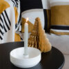CANDLEHOLDER SEM WHITE 15.8X15.8X4CM - Image 3