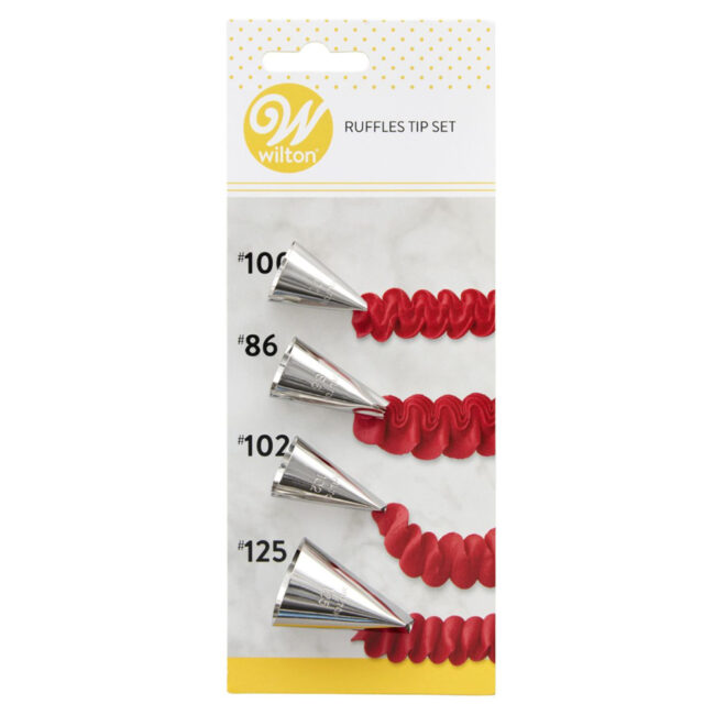 SET OF 4 TIPS RUFFLES - Image 3